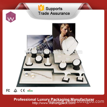 wooden jewelry display case (WH-0390)